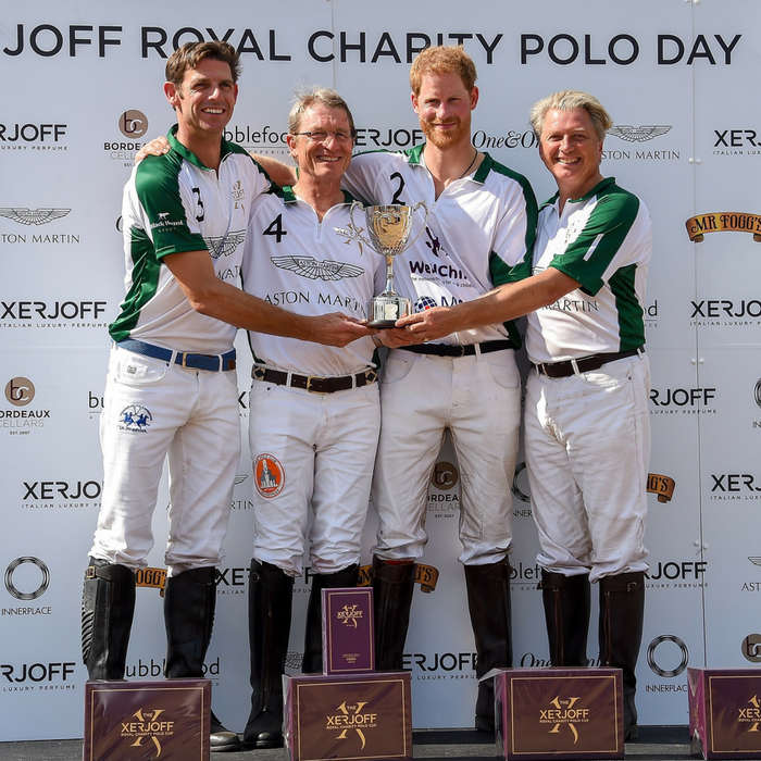 Bubble at Xerjoff Royal Charity Polo Day with HRH The Duke of Sussex ...